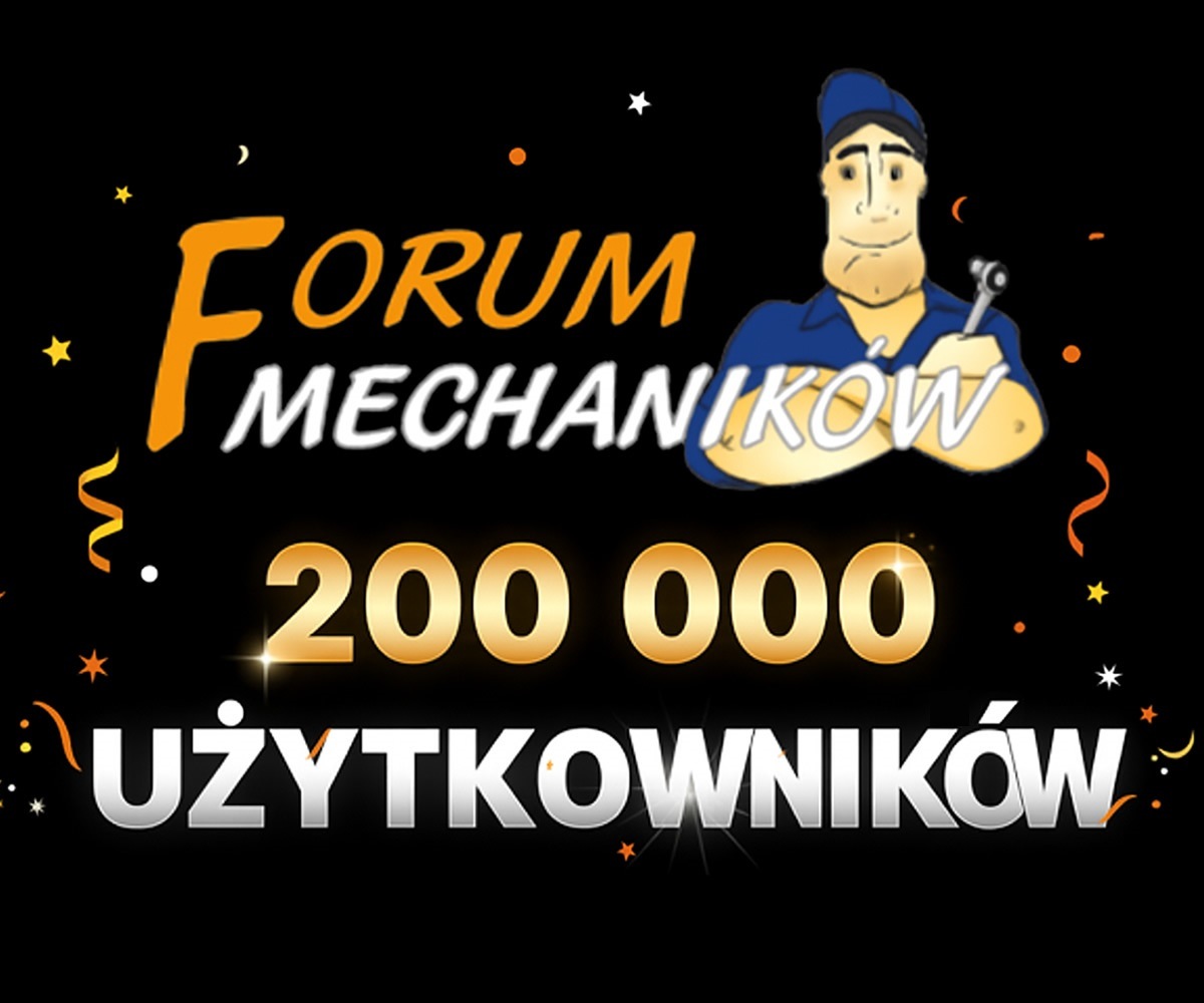 Forum Mechanika przekroczyło 200 tysięcy użytkowników