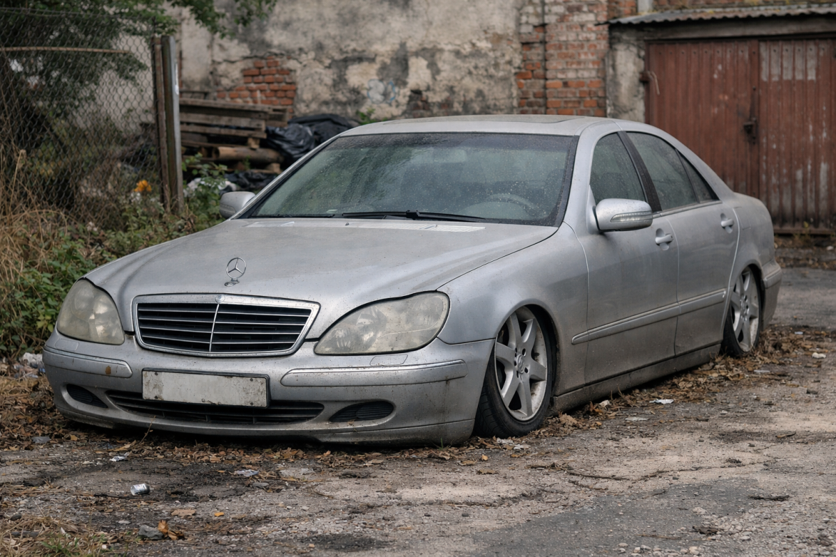 w220 s klasa abc zawieszenie mercedes-benz