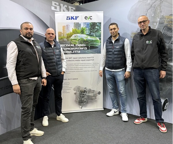 SKF ogłasza strategiczne partnerstwo. Cel to zwiększenie kompetencji w naprawach aut elektrycznych.