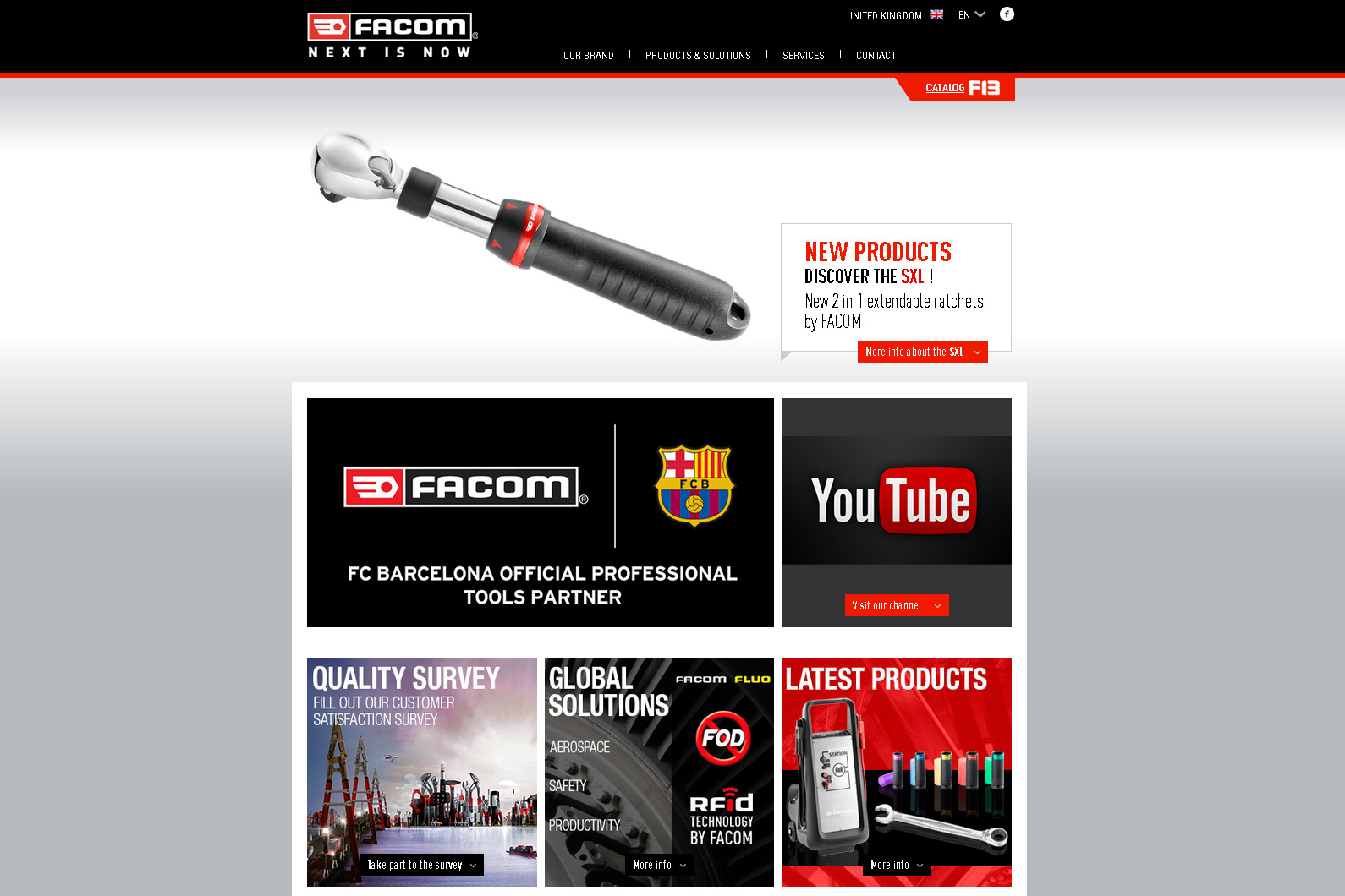 Facom wprowadza nowe strony internetowe