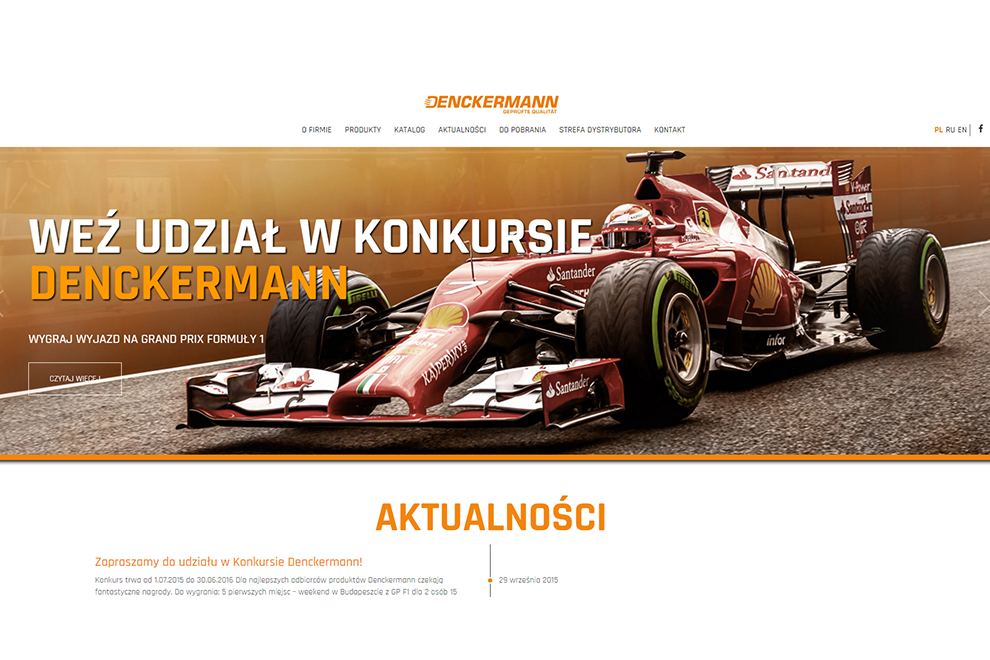 Nowa strona internetowa Denckermann