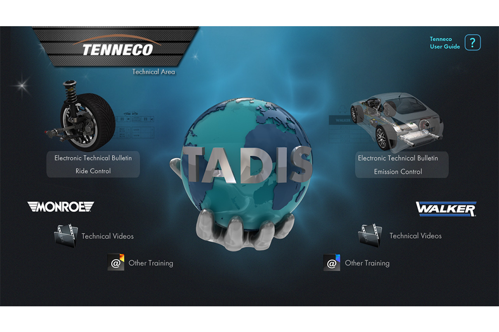 Tenneco uruchamia bezpłatny system cyfrowej informacji technicznej