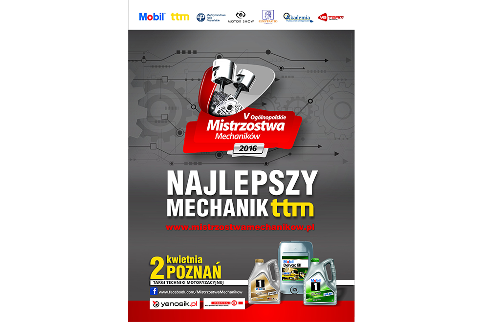 Ostatnie dni zgłoszeń do Ogólnopolskich Mistrzostw Mechaników