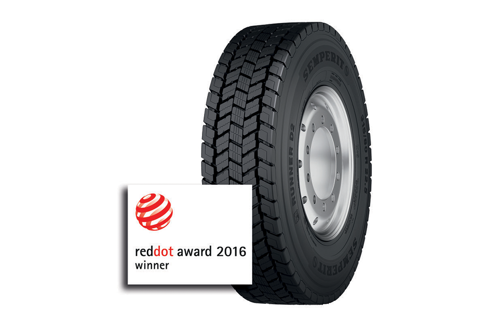 Opona Semperit wyróżniona w konkursie  Red Dot Design Award