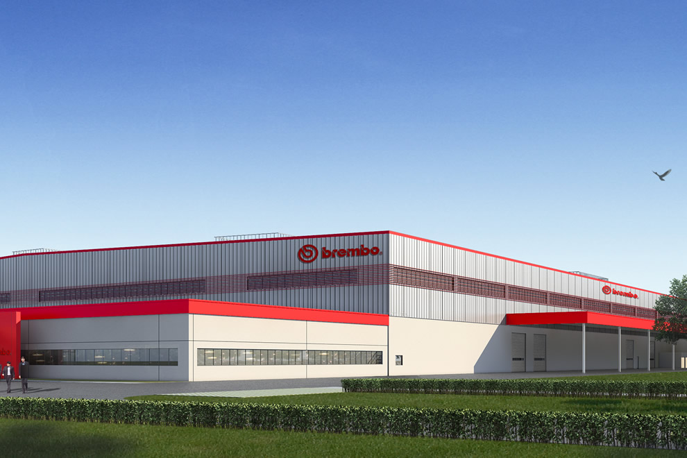Brembo rośnie o 10% i buduje fabrykę w Chinach