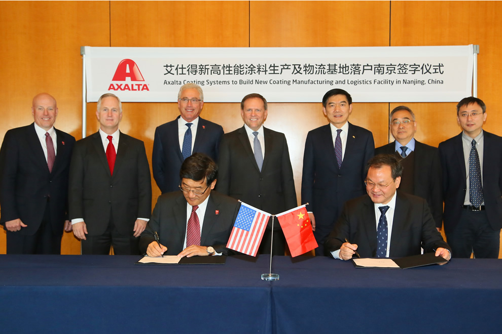 Axalta inwestuje w Chinach