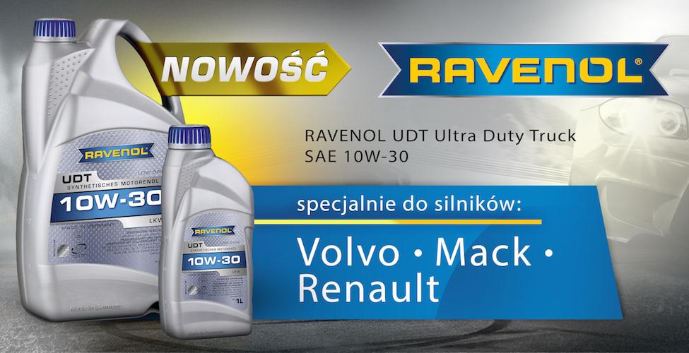 Nowość od Ravenol – UDT Ultra Duty Truck 10W-30