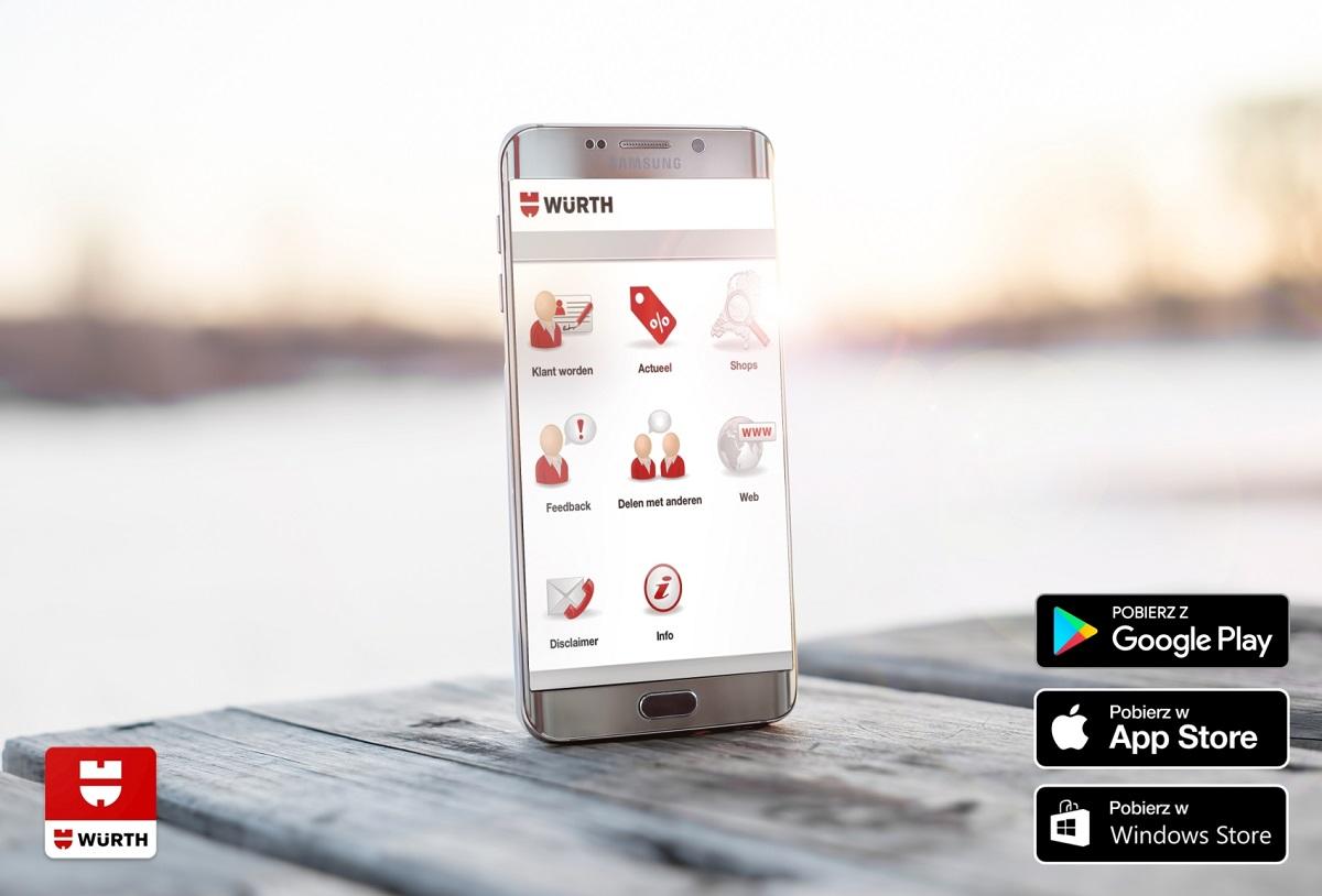 Aplikacja mobilna Würth już dostępna