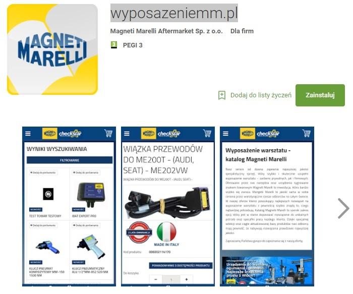 Katalog Magneti Marelli dostępny na smartphonach