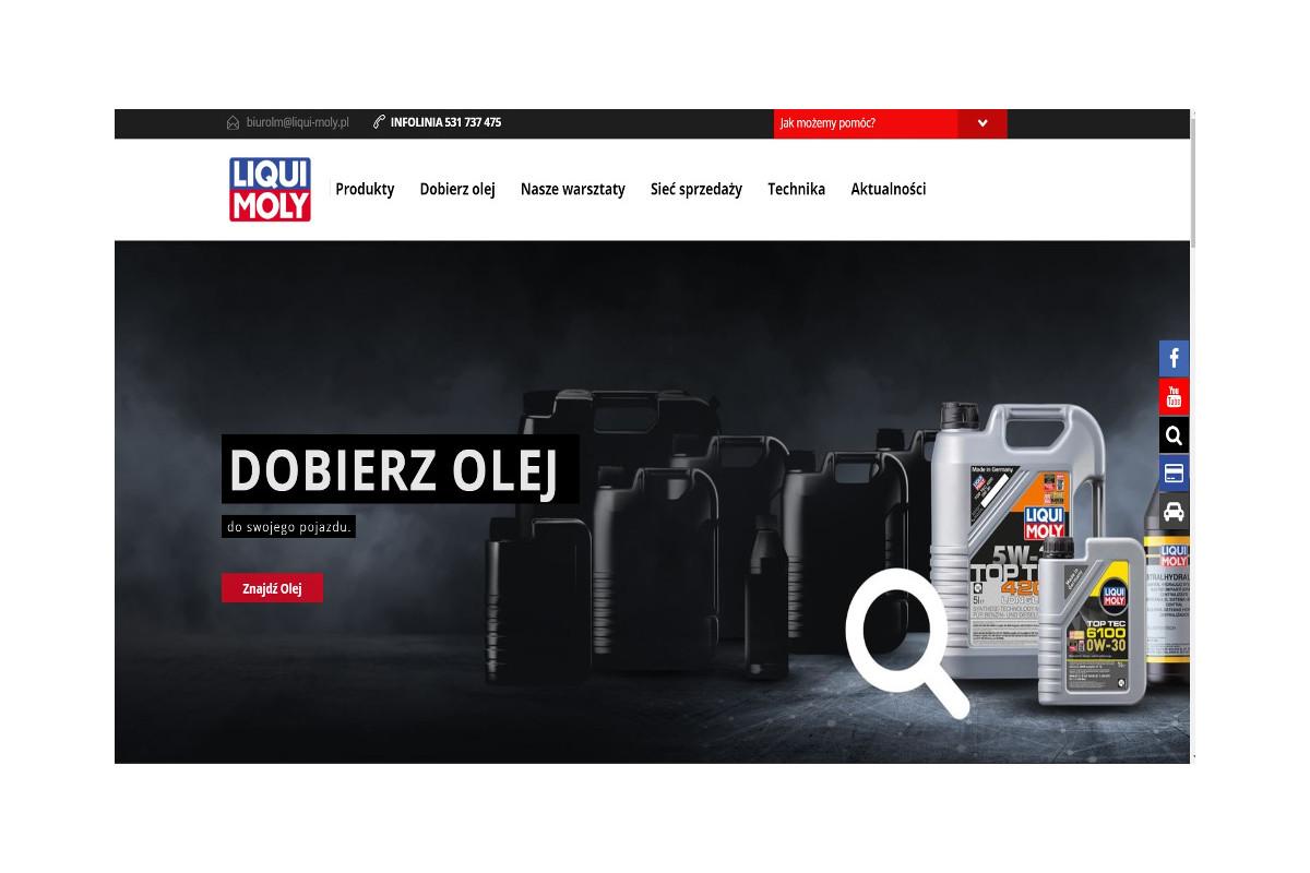 Nowa strona internetowa Liqui Moly