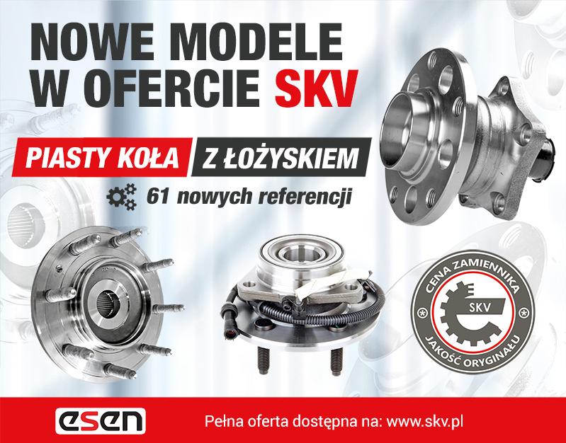 Nowe referencje piast koła w ofercie SKV