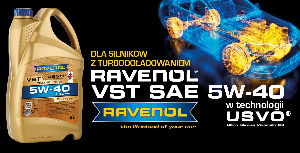 Nowy olej syntetyczny RAVENOLU