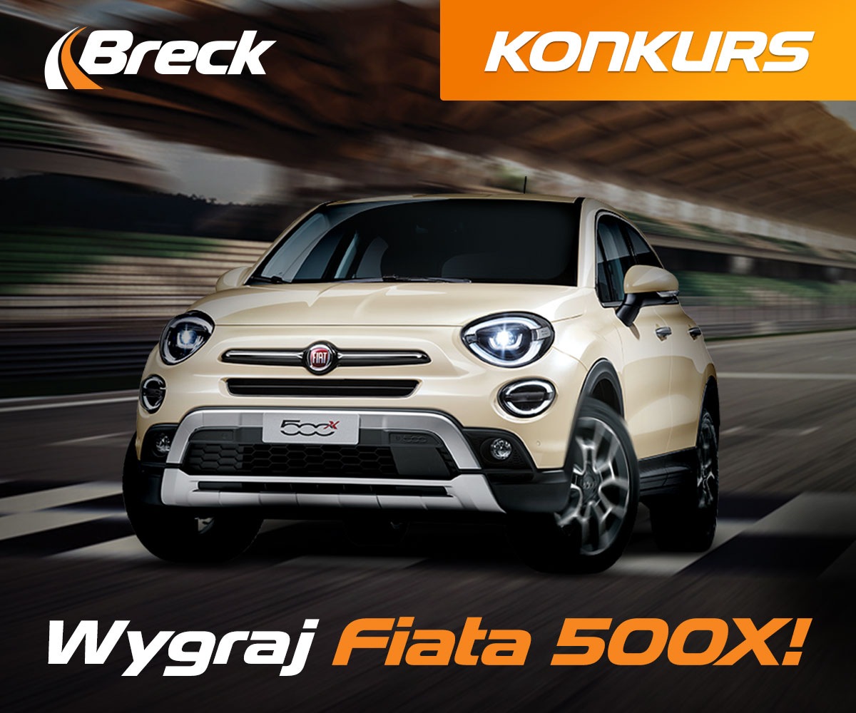 Postaw na klocki Breck i odjedź własnym Fiatem 500X!