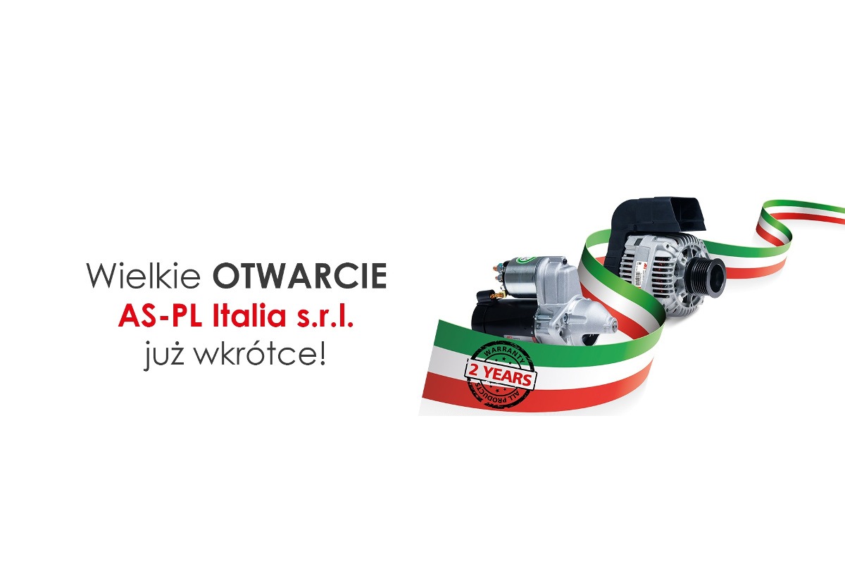 Otwarcie AS-PL Italia s.r.l. już wkrótce