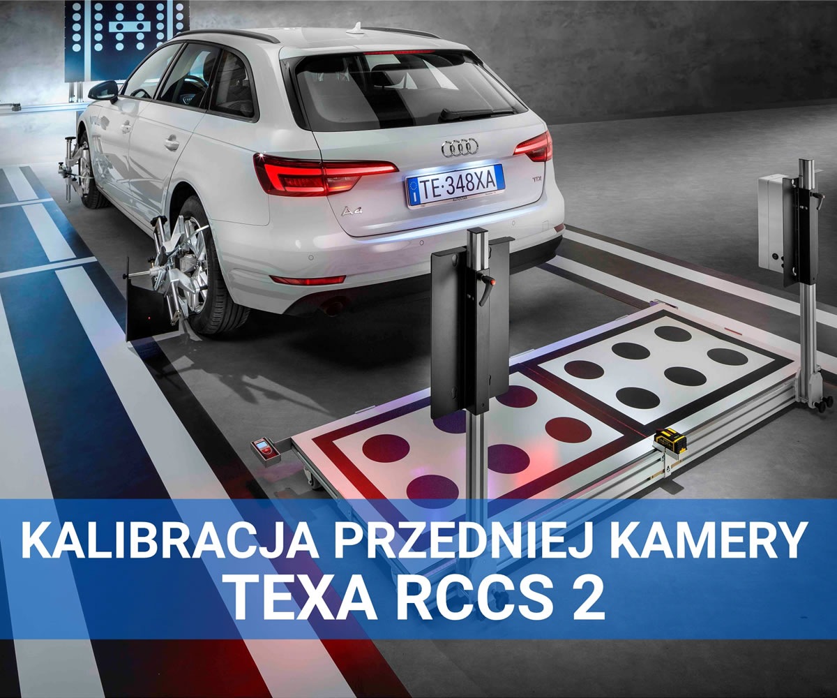 Kalibracja przedniej kamery w AUDI A4 2.0 TDI (8W2)