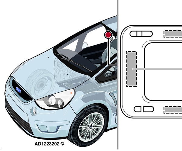 Ford S-MAX: czujnik deszczu nie kontroluje regulacji wycieraczek