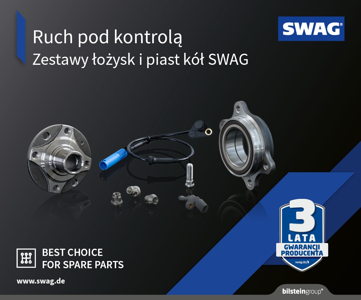 “Ruch pod kontrolą” – Nowa kampania SWAG poświęcona zestawom łożysk i piast kół