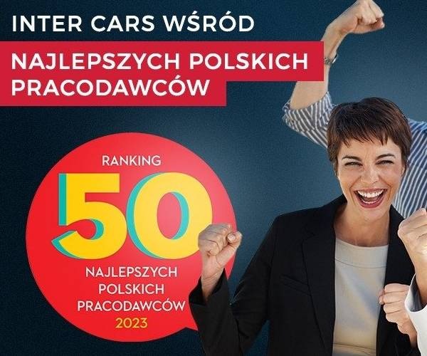 Inter Cars zajął wysokie miejsce w rankingu polskich pracodawców „Wprost”