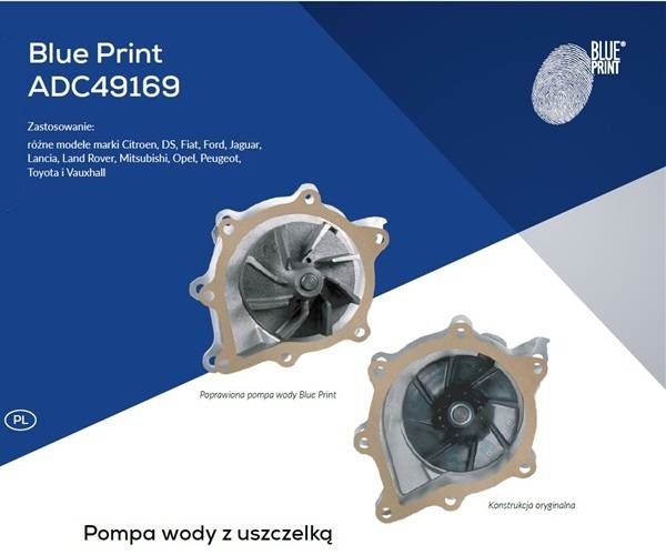 Rozwiązania Blueprint: Problem z wirnikiem pompy wody