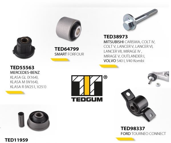 Styczniowe nowości w ofercie TEDGUM