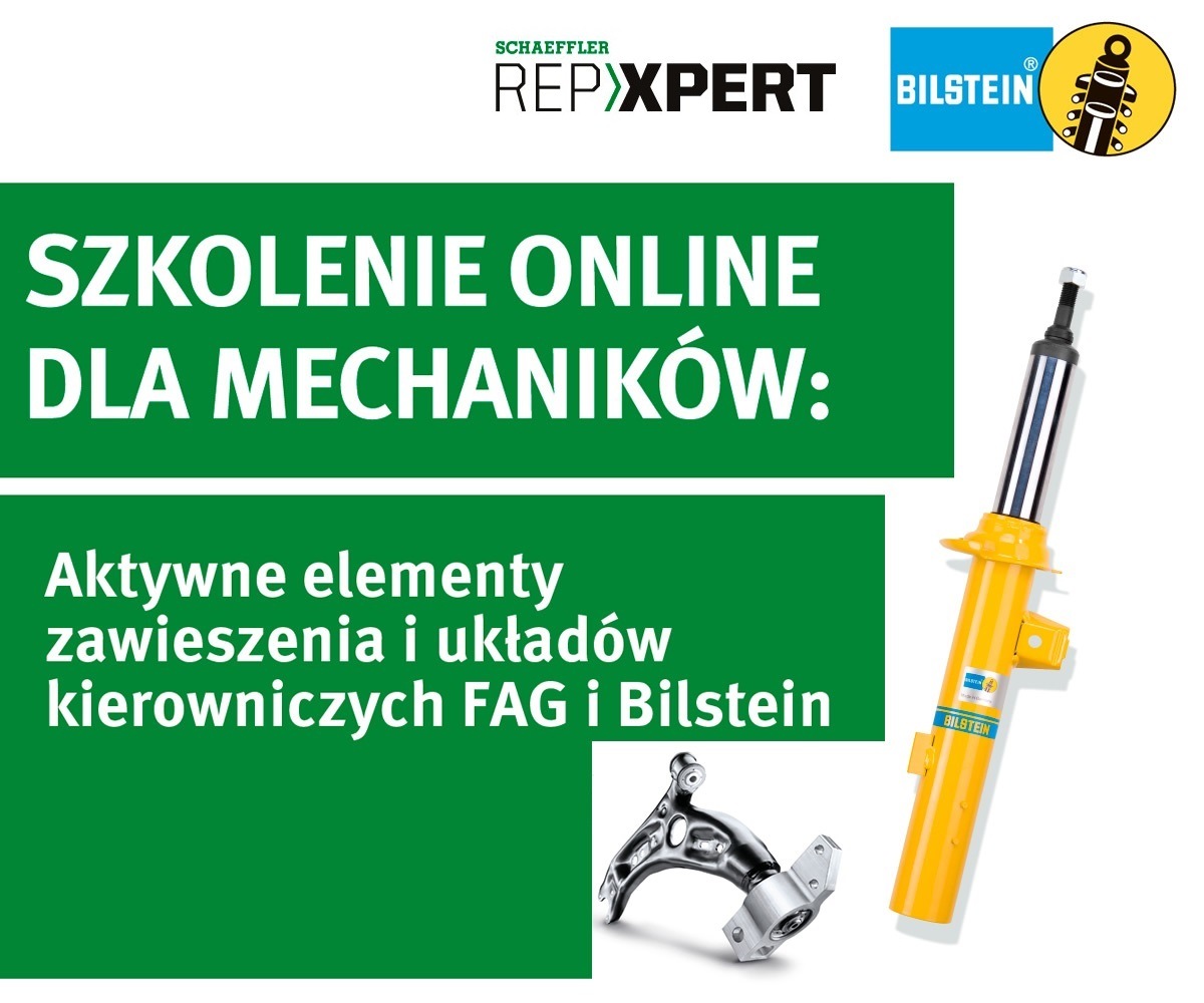 Aktywne elementy zawieszenia i układów kierowniczych – szkolenie online dla Czytelników MotoFocus.pl