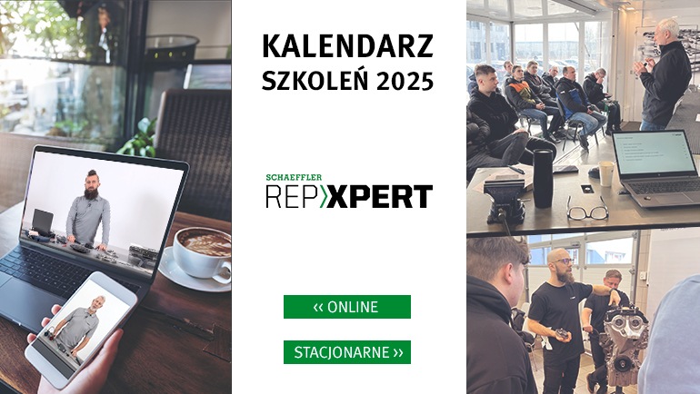 Kalendarz szkoleń Schaeffler: październik i pozostałe miesiące roku 2025