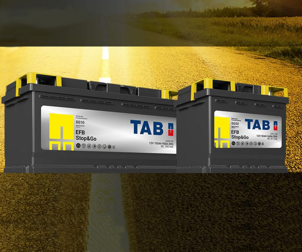 Nowość w ofercie TAB – akumulatory EFB Stop&Go w rozmiarach L1 i L6!