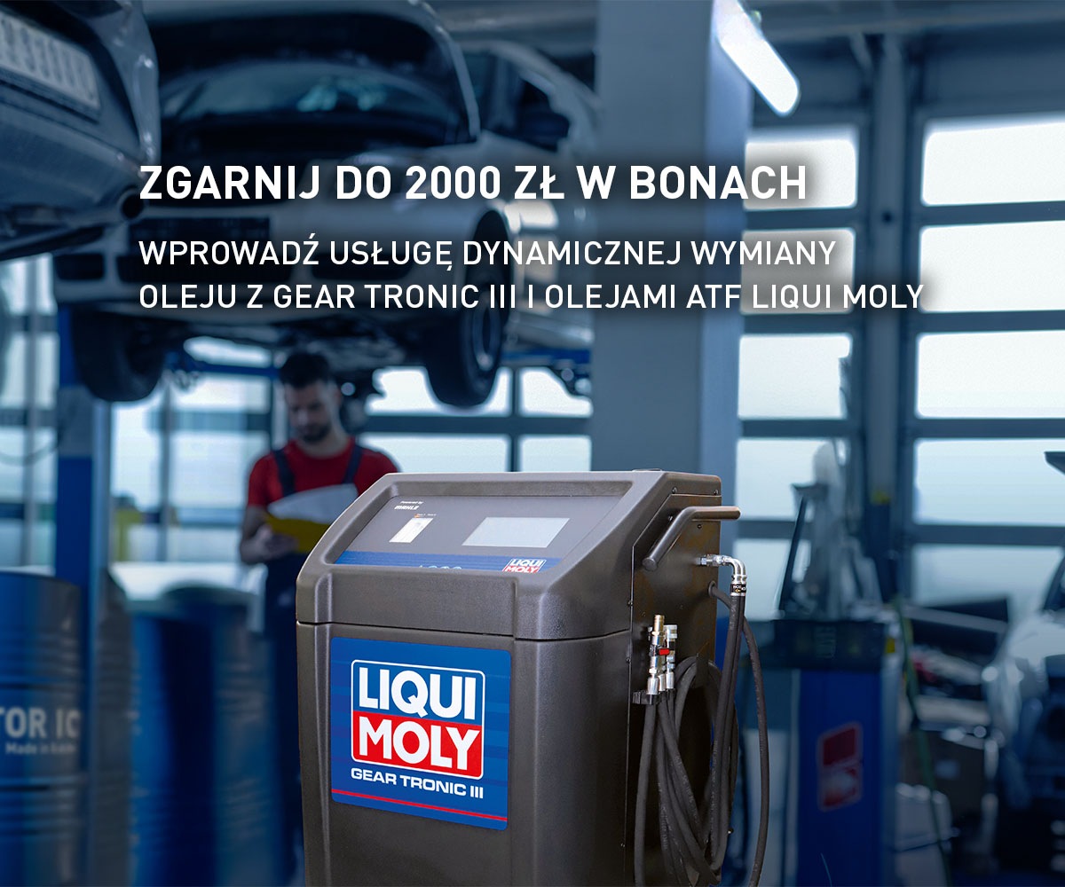 Gear Tronic III – zrewolucjonizuj serwis automatycznych skrzyń biegów i zgarnij 2000 zł w bonach!