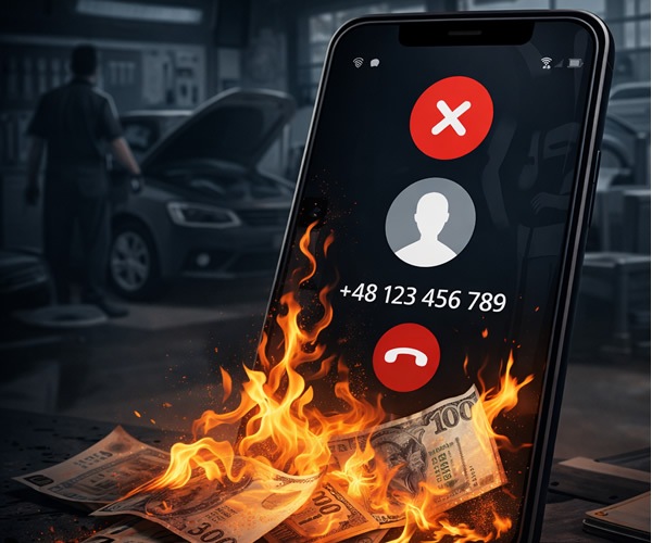 Ile kosztuje nieodebrany telefon? Czy dodatkowy pracownik warsztatu coś zmieni?