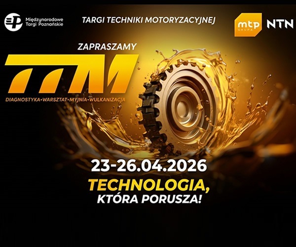 NTN Polska zaprasza na swoje stoisko nr 6 w Hali 8A podczas targów TTM 23-26.04.2026 w Poznaniu – „Technologia, która porusza”