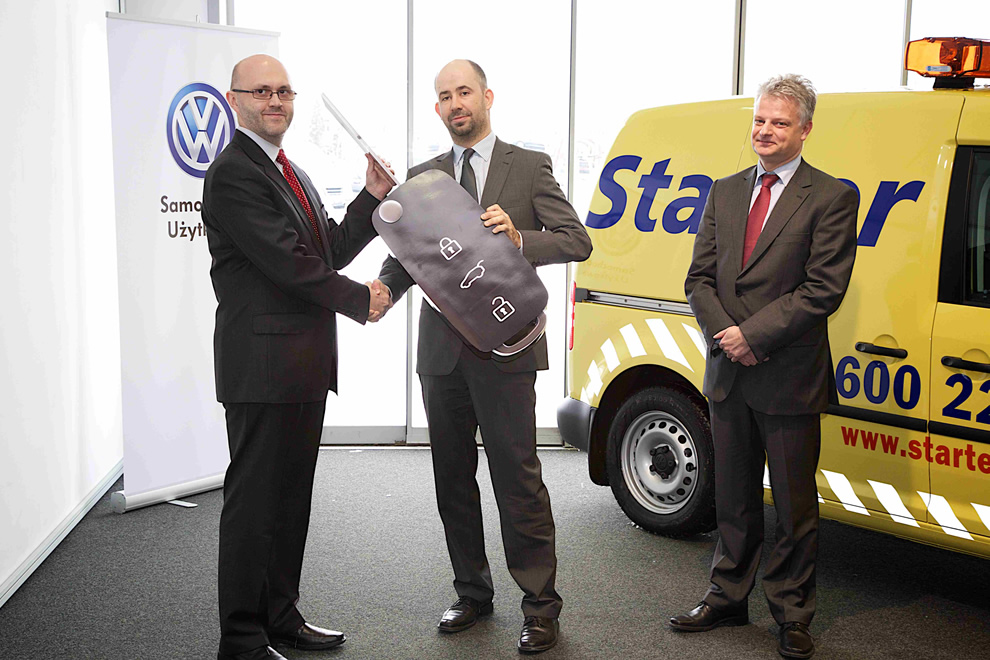VW Caddy jako nowe mobilne warsztaty Starter