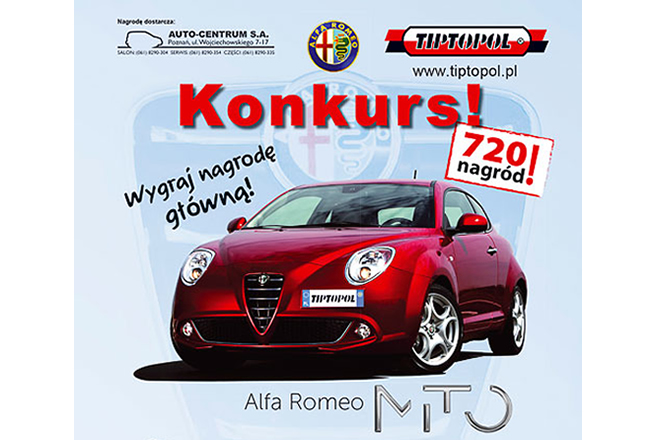 Kto wygra Alfa Romeo? Finał konkursu Tip-Topol