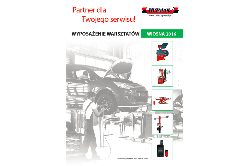 Wiosenna oferta wyposażenia warsztatów