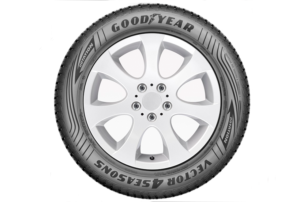 Opony Goodyear Vector 4Seasons Gen-2 zwyciężają w teście magazynu motoryzacyjnego Gute Fahrt