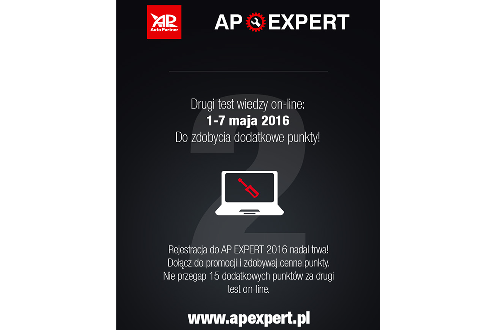 AP EXPERT 2016 – drugi test wiedzy on-line!