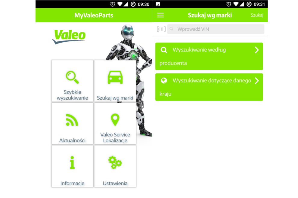 MyValeoParts – najszybszy dobór właściwej części Valeo
