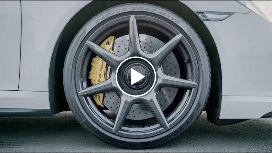 Obręcze kół z włókna węglowego według Porsche