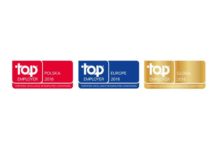 Valeo w Polsce wśród Top Employers 2018