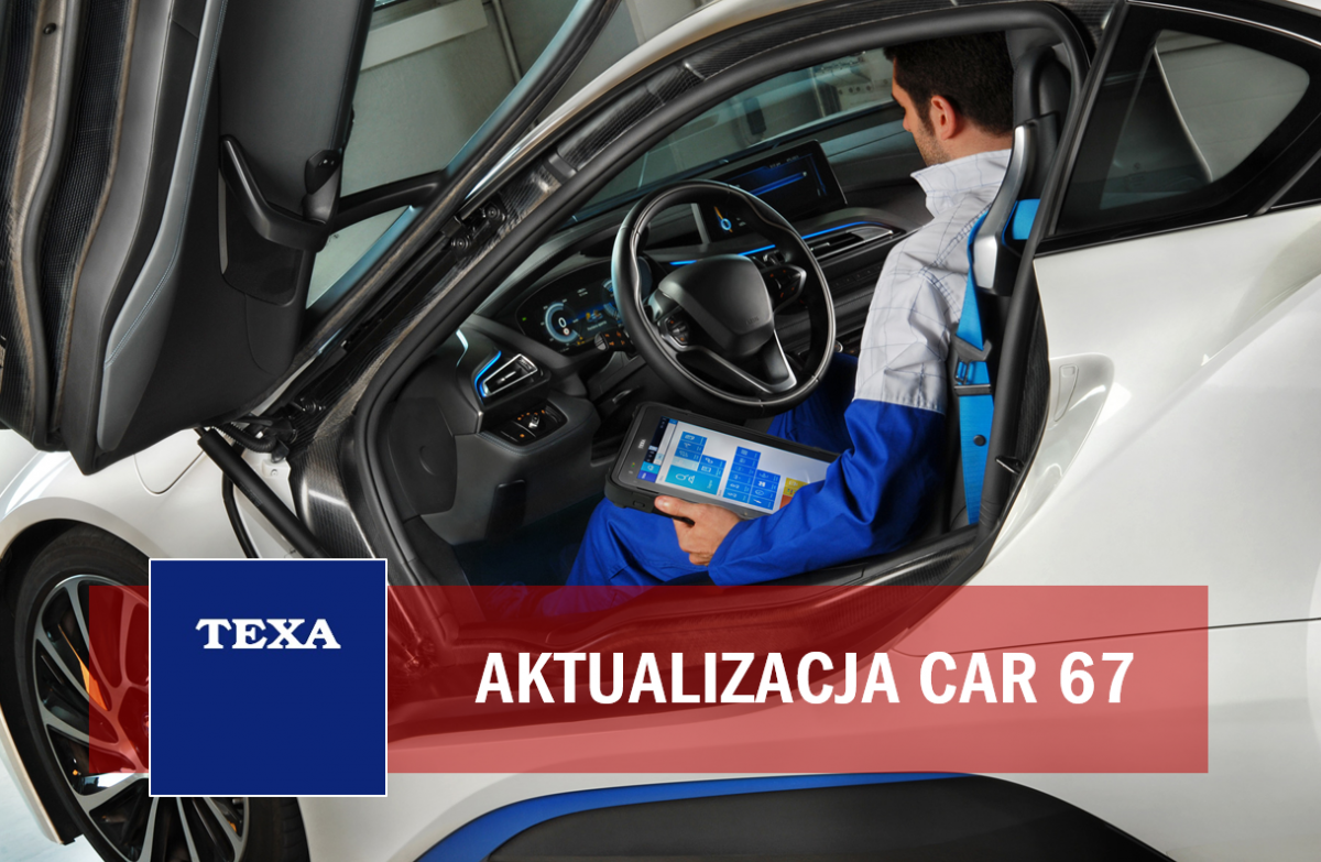 TEXA – aktualizacja oprogramowania CAR 67