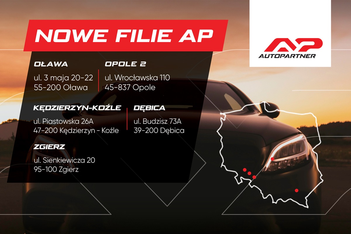 Nowe filie Auto Partner