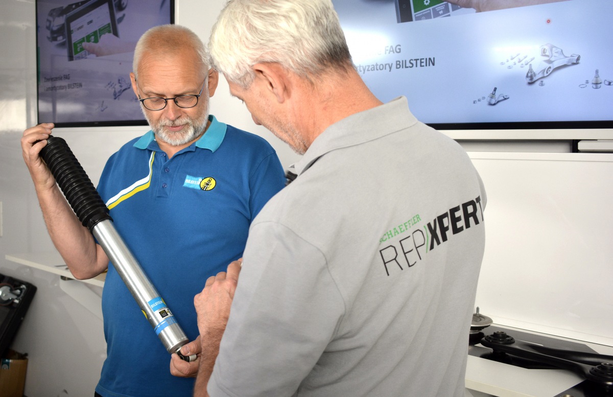 Aktywne zawieszenie BILSTEIN na szkoleniu Repxpert