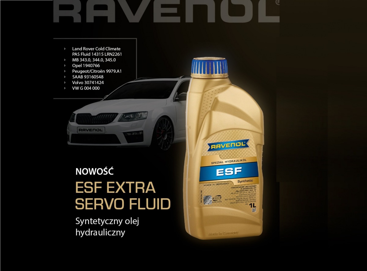 Nowy olej hydrauliczny RAVENOL
