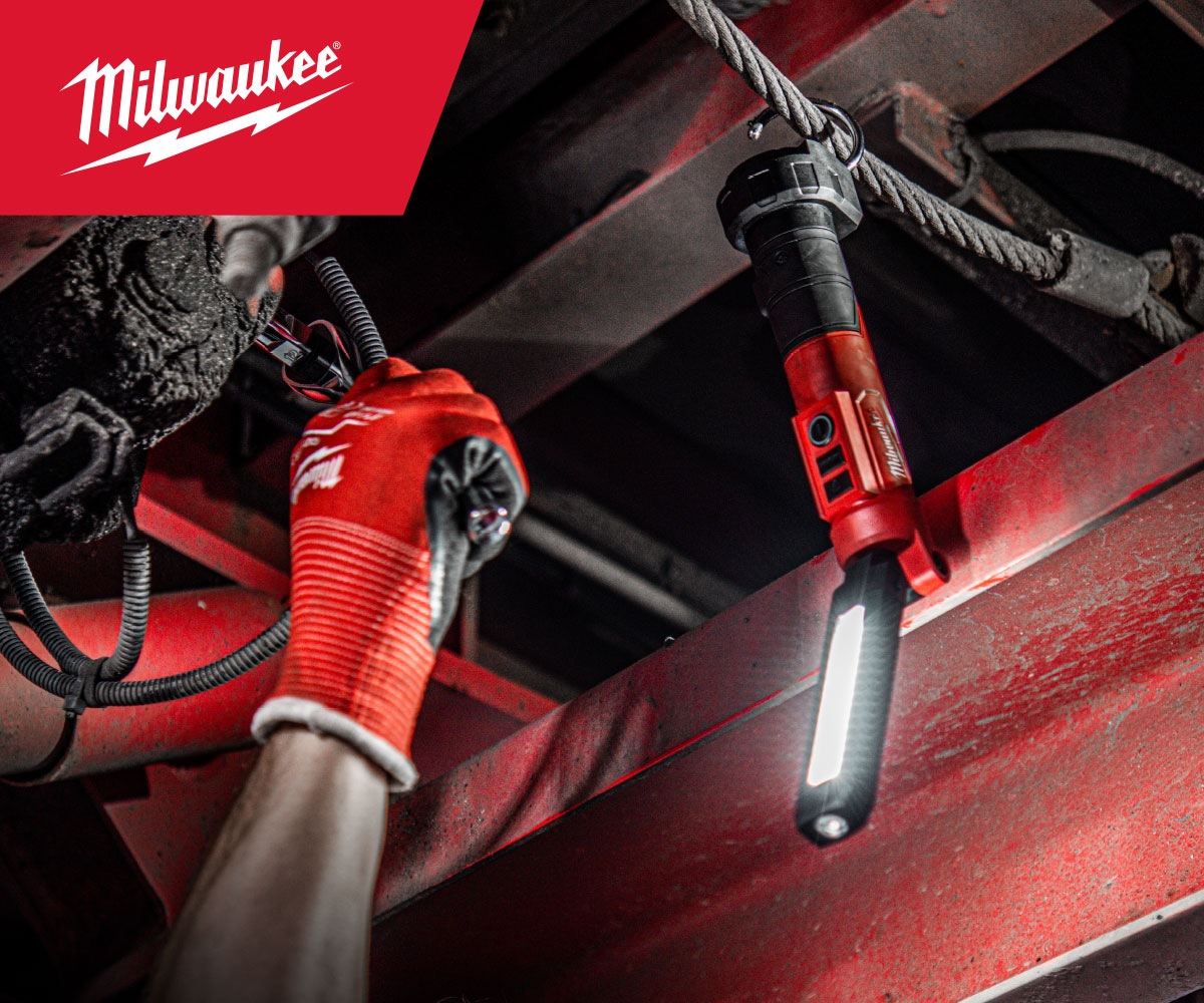 Światło jak za dnia z lampami MILWAUKEE®