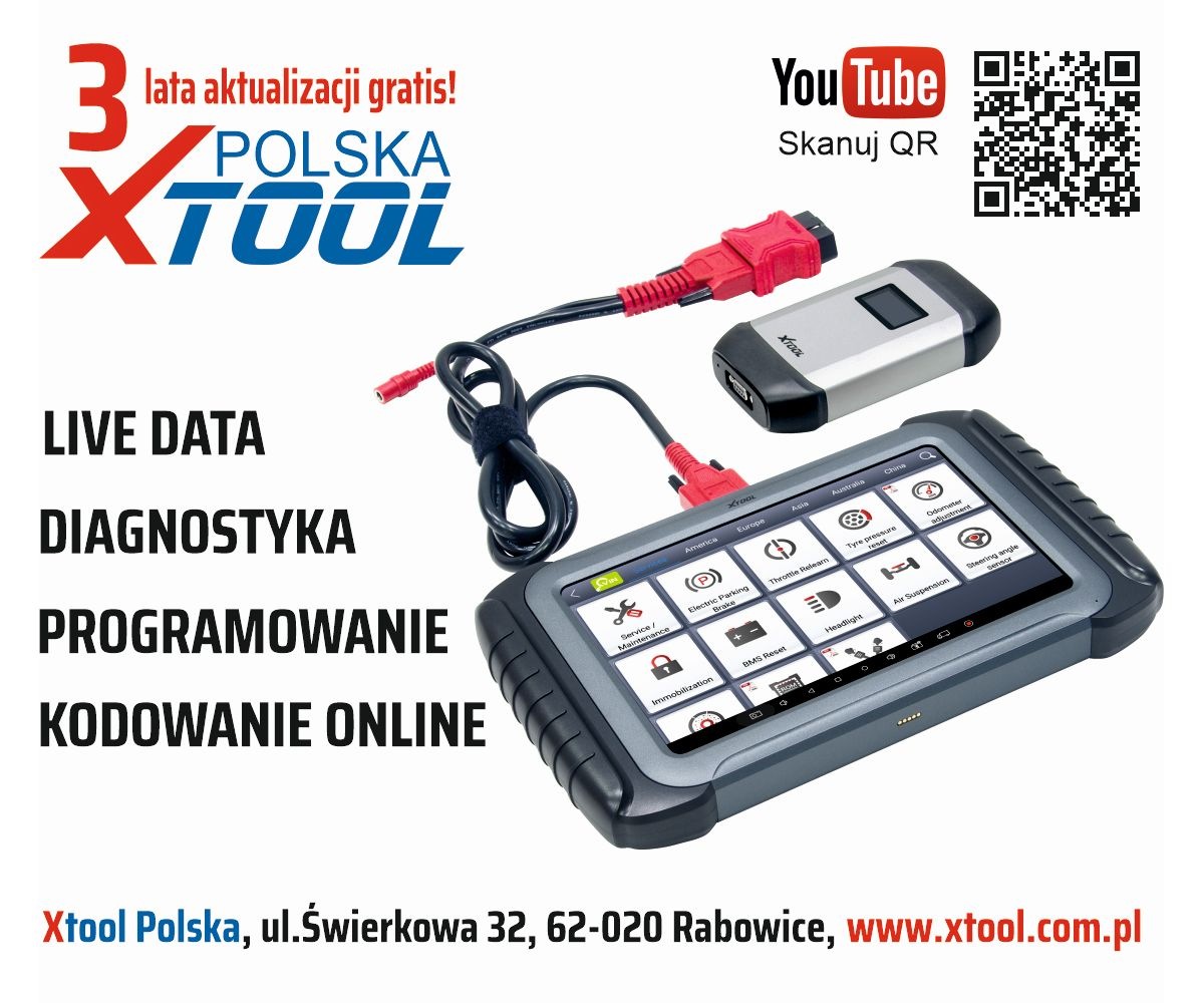 Możliwości diagnostyczne testerów Xtool