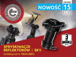 Spryskiwacze reflektorów do wielu popularnych samochodów są już dostępne w ofercie SKV