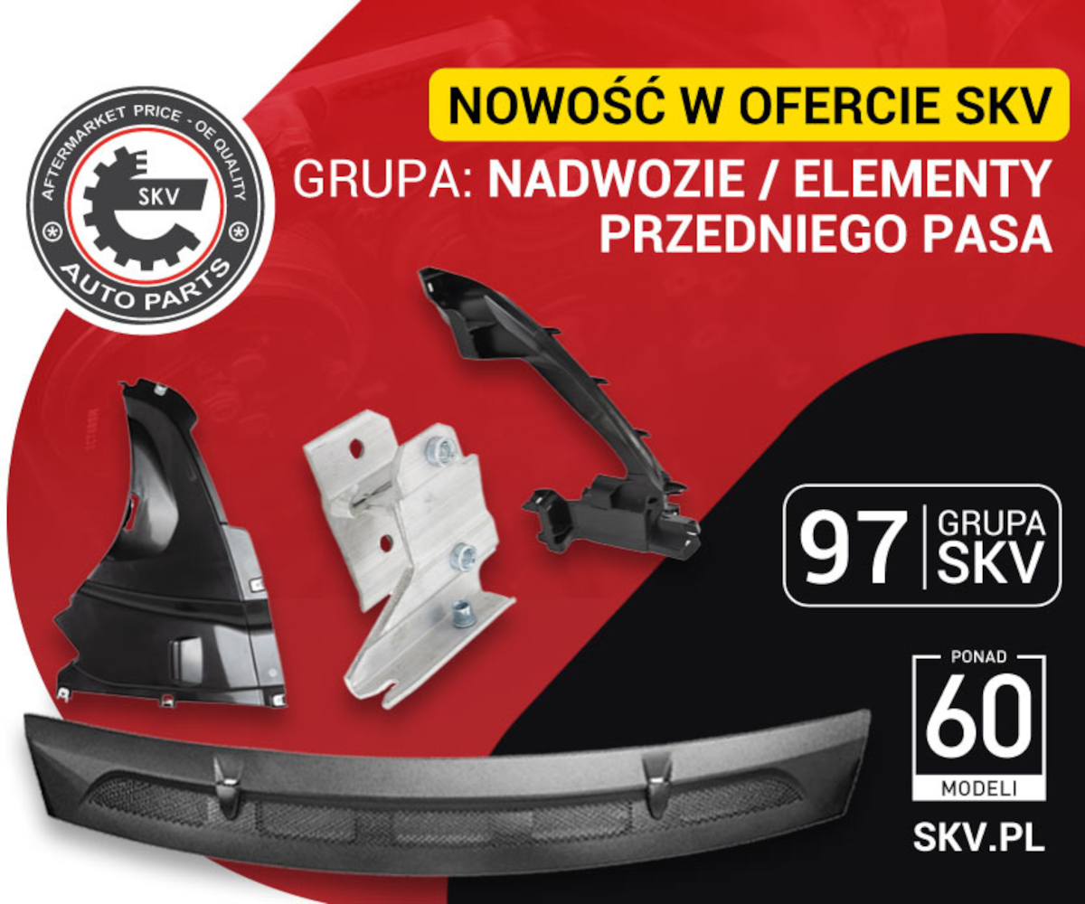 Nowe części nadwozia w ofercie SKV